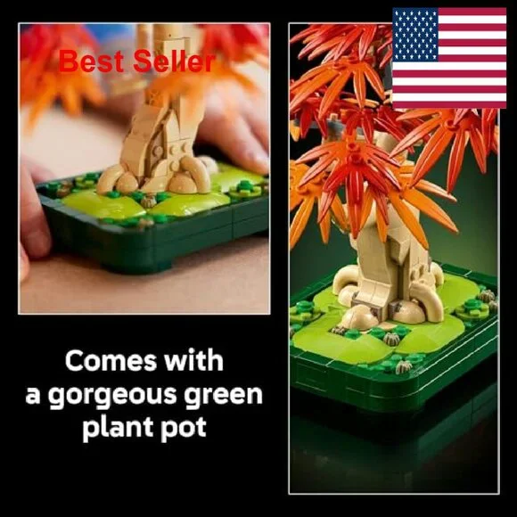 Botanical Bonsai Tree Building Kit Adult DIY Craft Home Decor Unique